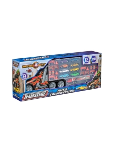 TEAMSTERZ - TEAMSTERZ Metro City Autonkuljetusauto ja 8 metalliautoa, 56 cm TEAMSTERZ - TEAMSTERZ Metro City Autonkuljetusauto ja 8 metalliautoa, 56 cm | Stockmann