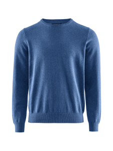 Berkeley - Brockton Cotton Crew -puuvillaneule - BLUE | Stockmann
