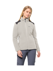 Jack Wolfskin - KAMMWEG PILE FZ W - DOVE Jack Wolfskin - KAMMWEG PILE FZ W - DOVE | Stockmann