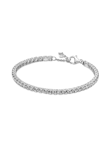 Pandora - Säihkyvä tennisrannekoru Hopea / Sparkling Tennis Bracelet Sillver 591469C01 | Stockmann