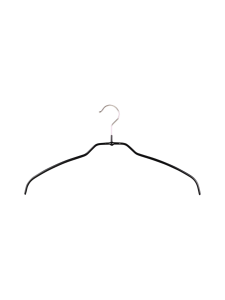 Mawa - Silhouette light 42/FT-ripustin 10 kpl - MUSTA Mawa - Silhouette light 42/FT-ripustin 10 kpl - MUSTA | Stockmann