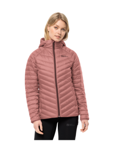 Jack Wolfskin - PASSAMANI DOWN HOODY W - BLUSH POWDER Jack Wolfskin - PASSAMANI DOWN HOODY W - BLUSH POWDER | Stockmann