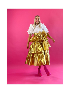 Miia Halmesmaa - LUSH- MIDI HAME, KULTA - KULTA Miia Halmesmaa - LUSH- MIDI HAME, KULTA - KULTA | Stockmann