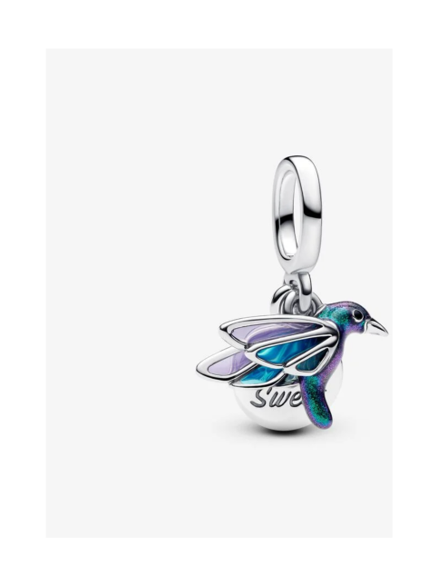 Pandora Hummingbird Double Dangle Charm 793746C01 | Riipukset