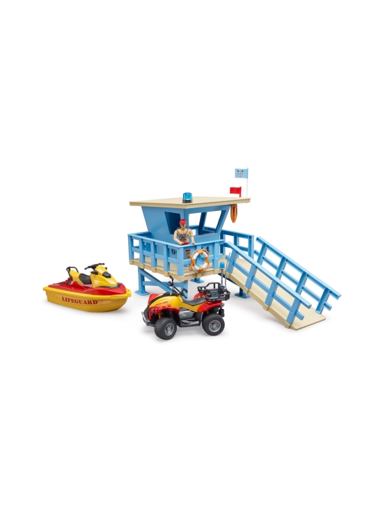 BRUDER - BRUDER Hengenpelastusasema, mönkijä ja vesijetti | Stockmann - photo 3
