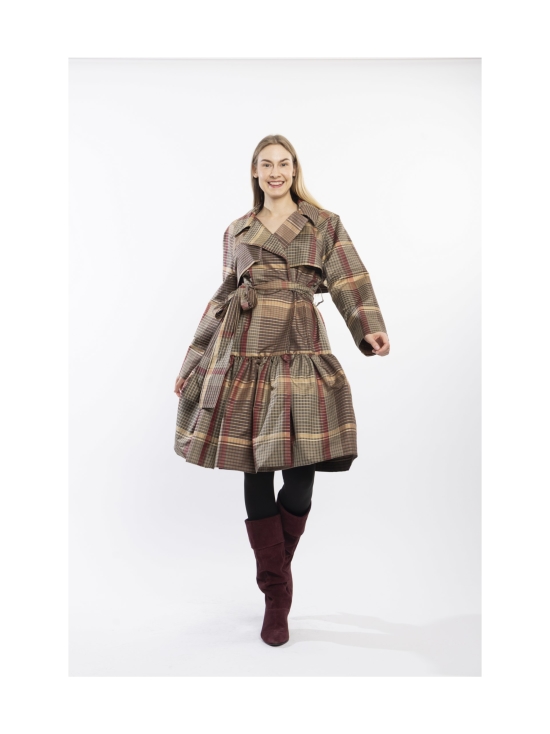 Miia Halmesmaa - SILKKI TAKKIMEKKO, RUUTU - RUSKEA | Stockmann - photo 2