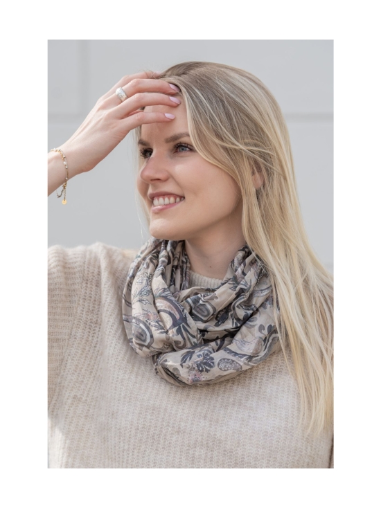 Lasessor - Shivi -tuubisilkkihuivi - V.BEIGE | Stockmann - photo 2