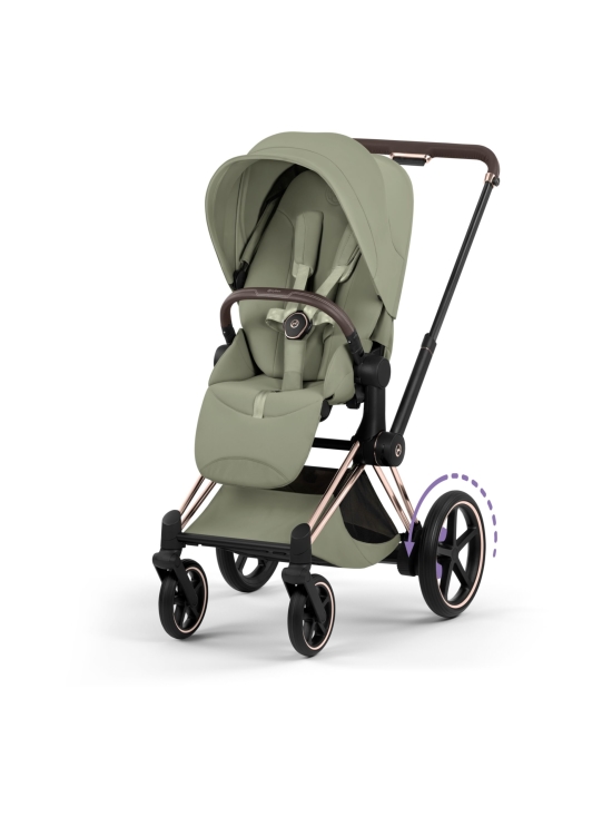 CYBEX - Cybex ePriam Style yhdistelmävaunut (Rosegold) - SAGE GREEN | Stockmann - photo 9