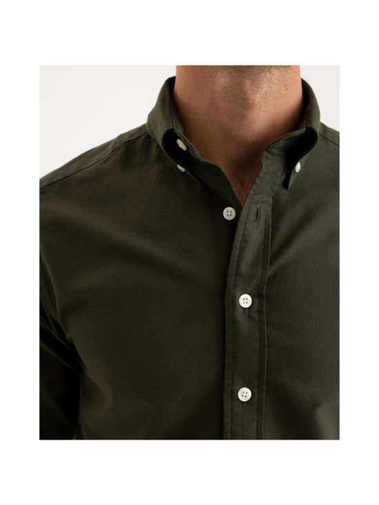 Berkeley - Porto Oxford Shirt -kauluspaita - OLIVE | Stockmann - photo 5