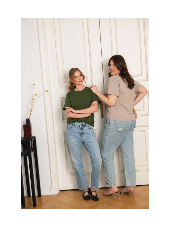 Nakoa - Emilia T-Shirt, Greige - GREIGE | Stockmann - photo 6