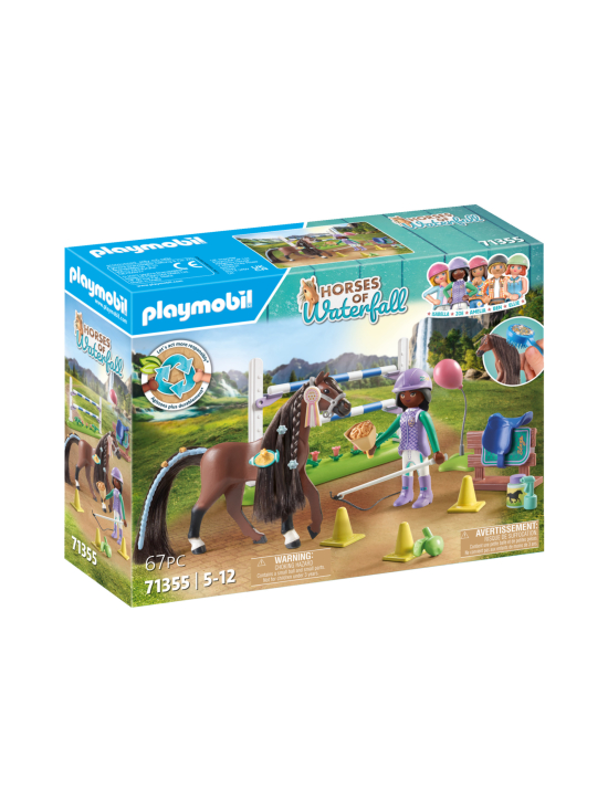 PLAYMOBIL - PLAYMOBIL WORLD OF HORSES Hyppyareena Zoen ja Blazen kanssa 71355 | Stockmann - photo 1