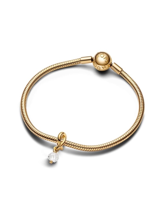 Pandora - Pandora Moments kirkas riipushela, 14k kullattu, kuutiollinen zirkonia – 763462C04 | Stockmann - photo 1
