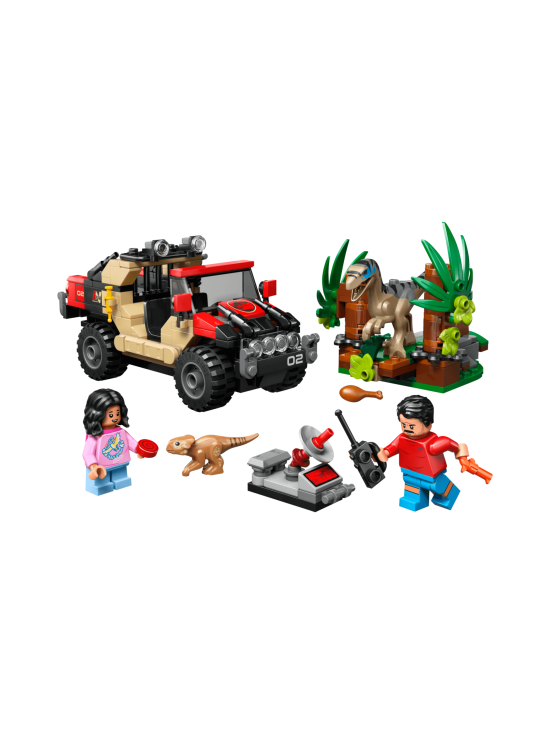 LEGO JURASSIC WORLD - LEGO Jurassic World Raptor ja pako maastoautolla 76972 - photo 3 LEGO JURASSIC WORLD - LEGO Jurassic World Raptor ja pako maastoautolla 76972 | Stockmann - photo 3