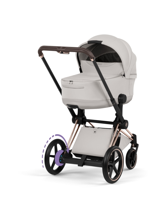 CYBEX - Cybex ePriam Style yhdistelmävaunut (Rosegold) - CITY GREY | Stockmann - photo 6