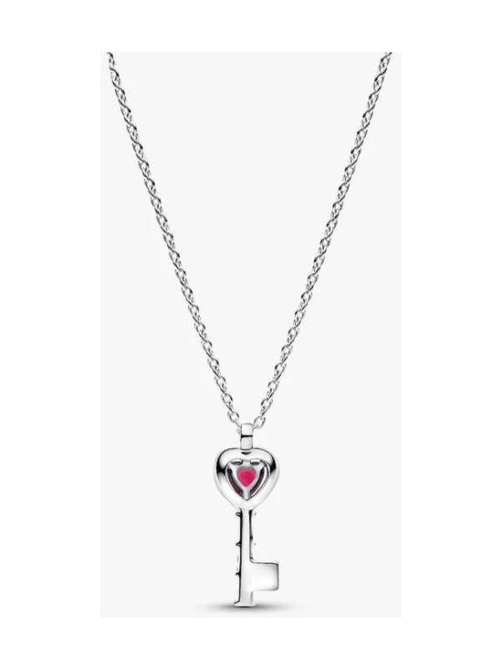 Pandora - Elevated Heart Key Collier Necklace - 394392C01-45 | Stockmann - photo 3