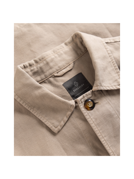 Berkeley - Walt Linen Overshirt -paitatakki - BEIGE | Stockmann - photo 5