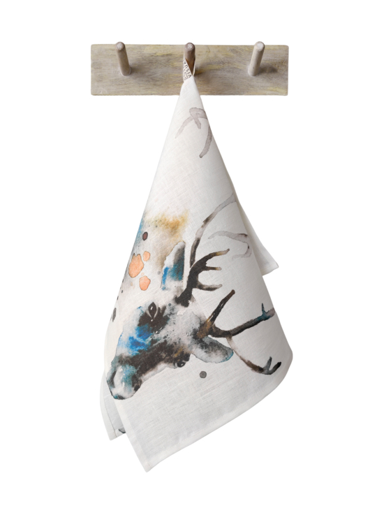 ESTER VISUAL - Pellava-keittiöpyyhe Poro 45×65 cm - MONIVÄRINEN PRINTTI - photo 1 ESTER VISUAL - Pellava-keittiöpyyhe Poro 45×65 cm - MONIVÄRINEN PRINTTI | Stockmann - photo 1