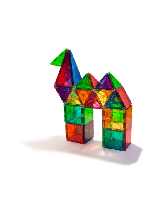 MAGNA-TILES - MAGNA-TILES  Magneettinen rakennussarja, Kirkkaat värit, 100 osaa | Stockmann - photo 5