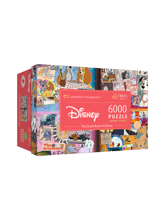 DISNEY - TREFL DISNEY Palapeli Disney-hahmot, 6000 palaa | Stockmann - photo 1