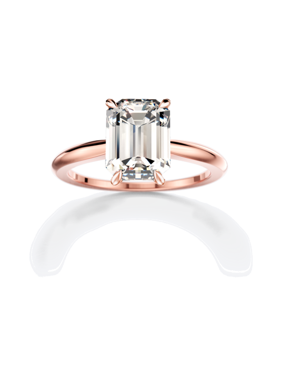 Olli Johan Lindroos - Moon N' Back Sormus 0.50-3.00ct Emerald Ruusukulta | Stockmann - photo 2