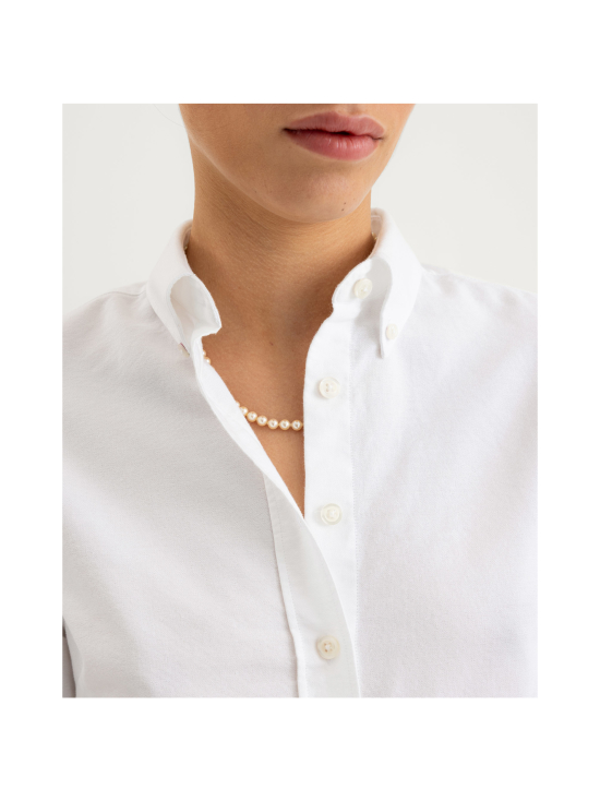 Berkeley - W’s Porto Oxford Shirt Tailored -kauluspaita - WHITE | Stockmann - photo 6