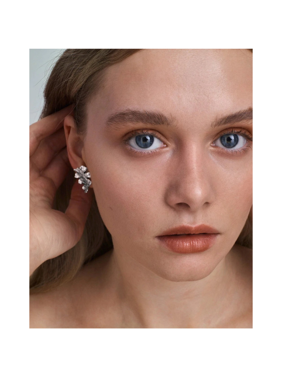 Kalevala - Tundra korvakoru pieni hopea 2670322T | Stockmann - photo 2