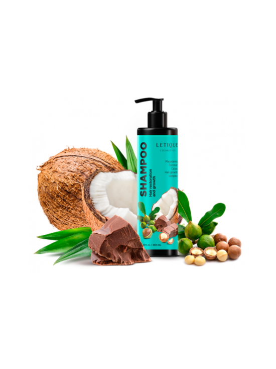 Letique - Macadamia - Coconut shampoo 250ml - photo 1 Letique - Macadamia - Coconut shampoo 250ml | Stockmann - photo 1
