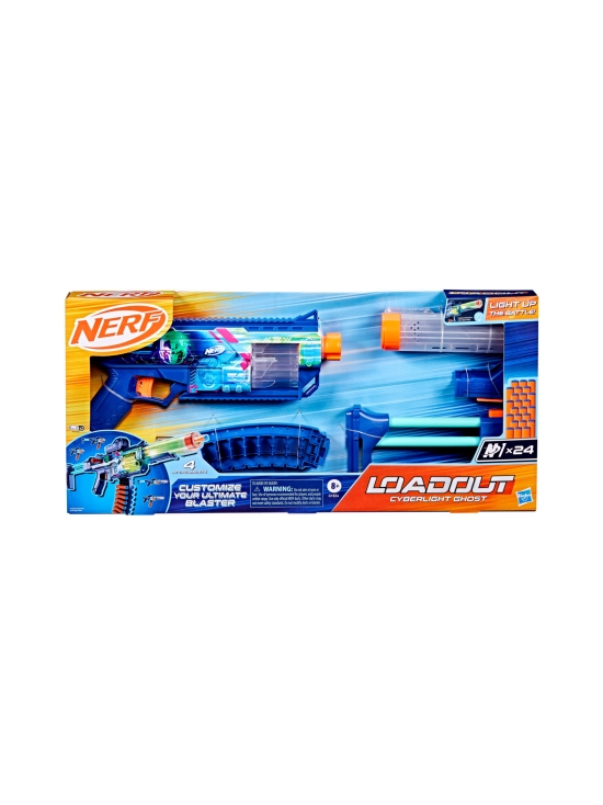 Nerf Guns - NERF Loadout leikkipyssy Cyberlight ghost - photo 1 Nerf Guns - NERF Loadout leikkipyssy Cyberlight ghost | Stockmann - photo 1