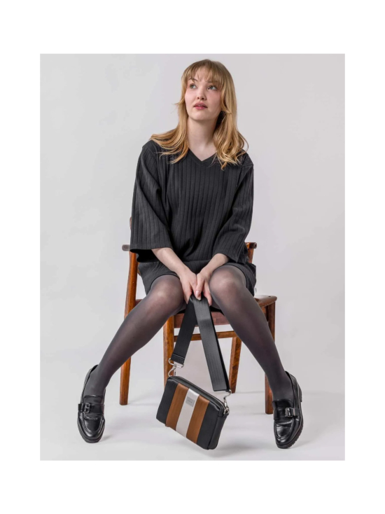 Globe Hope - KASTE RAITA laukku, musta-ruskea-vaaleanharmaa - MONIVÄRINEN | Stockmann - photo 4