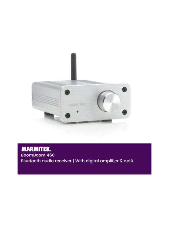 Marmitek - Marmitek BoomBoom 460 2x20W vahvistin Bluetooth aptX vastaanottimella | Stockmann - photo 5