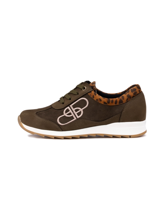 Pomar - LYYDIA tennarit - OLIVE NBCK/SUEDE/LEOPARD | Stockmann - photo 1