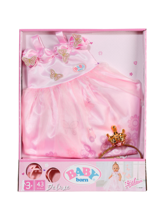 BABY BORN - BABY BORN Nukenvaatesetti Prinsessa-asu, 43 cm - photo 1 BABY BORN - BABY BORN Nukenvaatesetti Prinsessa-asu, 43 cm | Stockmann - photo 1