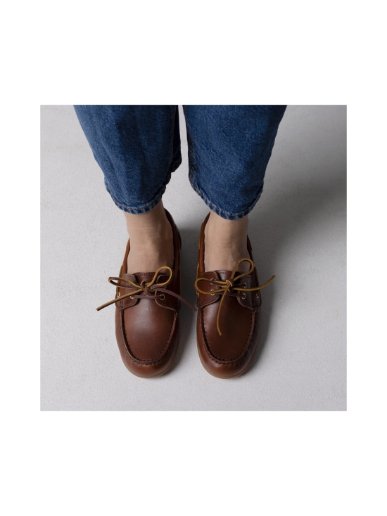 Pomar - LOKI purjehduskengät - BROWN NAPPA | Stockmann - photo 3