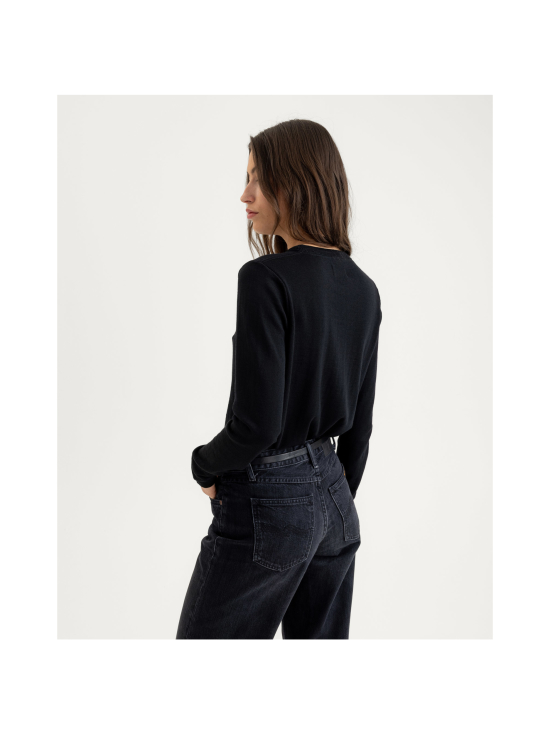 Berkeley - W's Wilton Merino Crew -villaneule - BLACK | Stockmann - photo 4