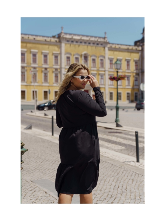 Nakoa - Amélie Dress kerrosmekko, Black - MUSTA | Stockmann - photo 3