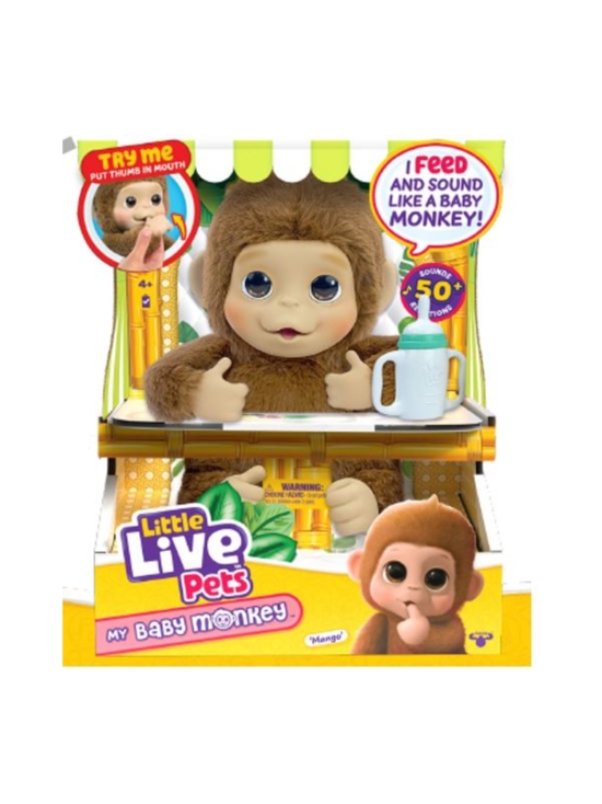 LITTLE LIVE PETS - LITTLE LIVE PETS Interaktiivinen pehmoapina - photo 2 LITTLE LIVE PETS - LITTLE LIVE PETS Interaktiivinen pehmoapina | Stockmann - photo 2