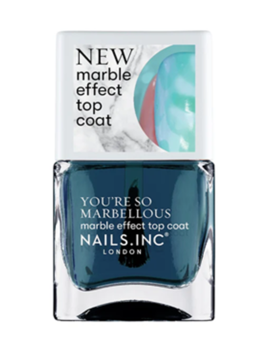 NAILS INC - NailsInc Marble Effect Top Coat, That's How I Roll -päällyslakka 14ml - 18 | Stockmann - photo 1