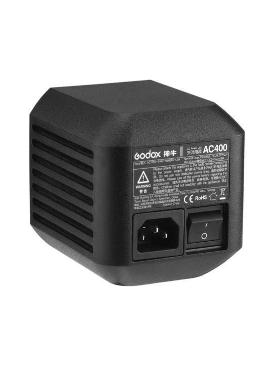 Godox - Godox AC400 Power Adapter -verkkovirta-adapteri (AD400Pro) - photo 1 Godox - Godox AC400 Power Adapter -verkkovirta-adapteri (AD400Pro) | Stockmann - photo 1