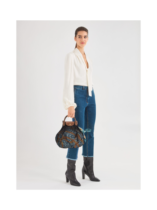 Longchamp - LE PLIAGE FILET - TOP HANDLE BAG - LAUKKU - BLACK - photo 2 Longchamp - LE PLIAGE FILET - TOP HANDLE BAG - LAUKKU - BLACK | Stockmann - photo 2