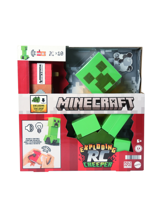 MINECRAFT - MINECRAFT kauko-ohjattava räjähtävä Creeper-figuuri - photo 1 MINECRAFT - MINECRAFT kauko-ohjattava räjähtävä Creeper-figuuri | Stockmann - photo 1