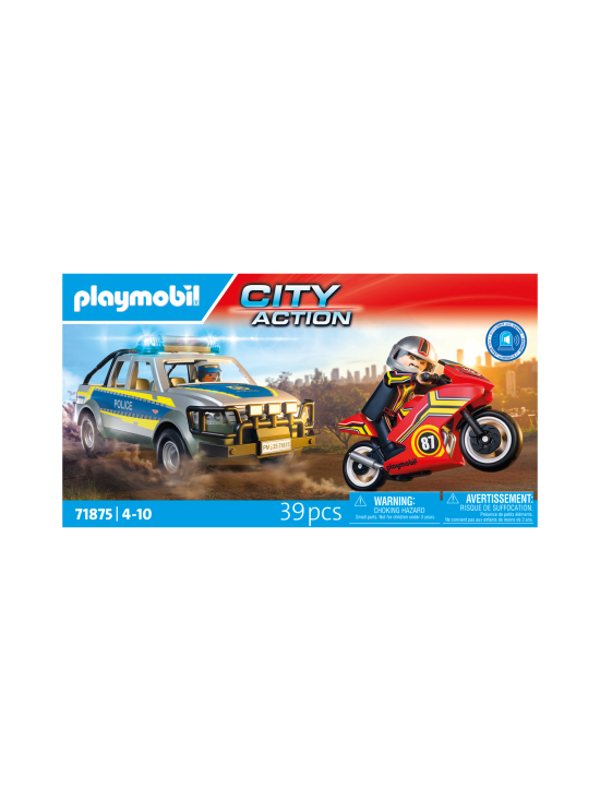 PLAYMOBIL - PLAYMOBIL City Action Poliisin takaa-ajo lava-autolla | Stockmann - photo 1
