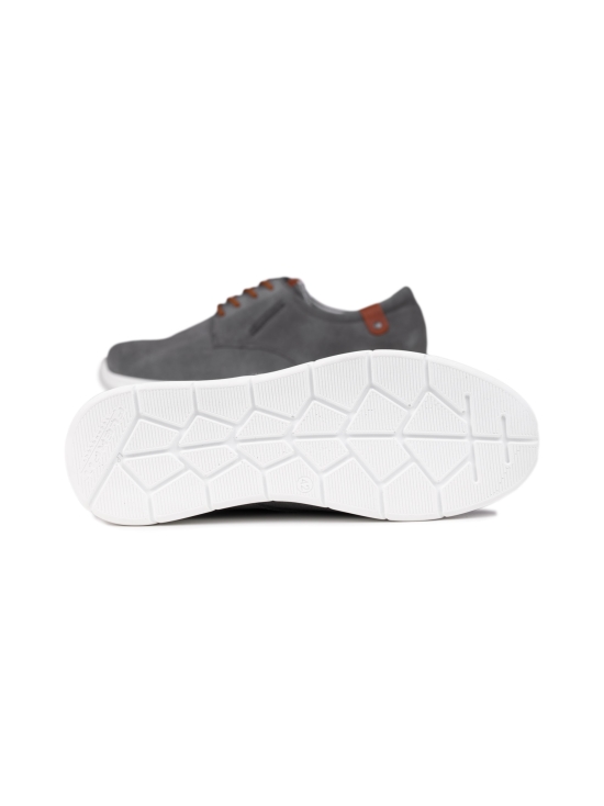 Pomar - TIKKA mokkanahka tennarit - GRANIT OILY SUEDE/WHITE SOLE | Stockmann - photo 4