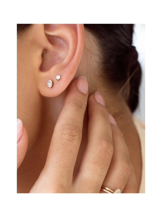 Macor Jewellery - Soli Ovaali -timanttikorvakorut - KELTAKULTA - photo 2 Macor Jewellery - Soli Ovaali -timanttikorvakorut - KELTAKULTA | Stockmann - photo 2