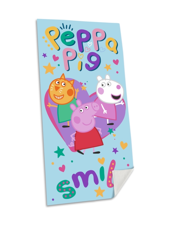 PEPPA PIG - PEPPA PIG Rantapyyhe, puuvillaa | Stockmann - photo 1