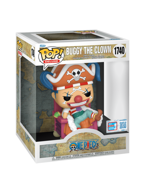 ONE PIECE - FUNKO POP! Deluxe Vinyylihahmo: One Piece - Buggy The Clown - photo 1 ONE PIECE - FUNKO POP! Deluxe Vinyylihahmo: One Piece - Buggy The Clown | Stockmann - photo 1