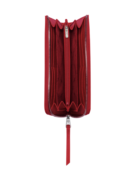 Longchamp - Le Foulonné - Long Zip Around Wallet - Nahkalompakko - RED - photo 2 Longchamp - Le Foulonné - Long Zip Around Wallet - Nahkalompakko - RED | Stockmann - photo 2