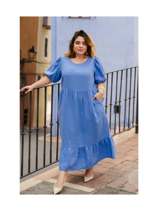 Nakoa - Astrid Dress, Marina Blue - MARINA BLUE (SININEN) | Stockmann - photo 3