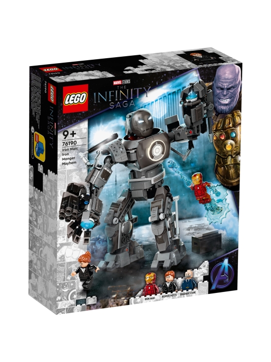 Lego - LEGO SUPER HEROES Iron Man: Iron Monger luo kaaosta 76190 - photo 1 Lego - LEGO SUPER HEROES Iron Man: Iron Monger luo kaaosta 76190 | Stockmann - photo 1