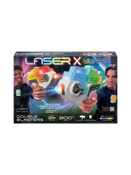 LaserX Ultra Double -pyssy, 2 kpl