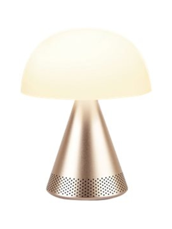 Lexon - MINA L AUDIO - LED pöytävavalaisin ja langaton kaiutin (kulta) - photo 2 Lexon - MINA L AUDIO - LED pöytävavalaisin ja langaton kaiutin (kulta) | Stockmann - photo 2